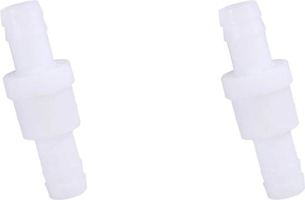 Vanne 12mm plastique non retournable pack de 2 pour gestion de fluides