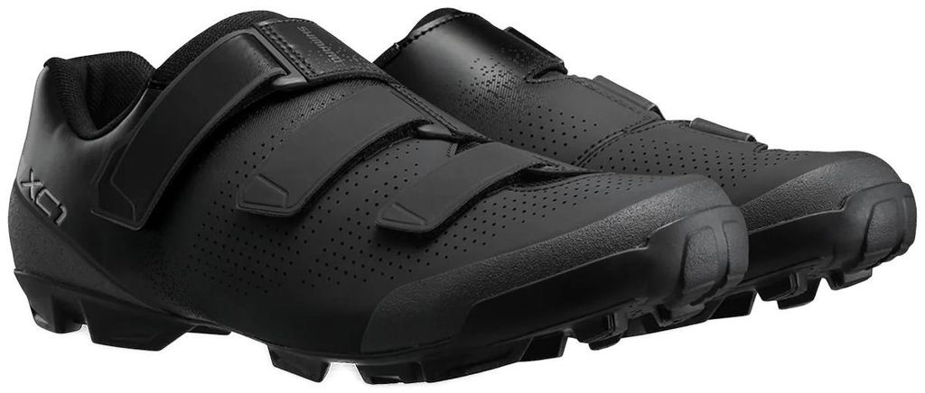 SHIMANO Fahrradschuhe XC102 Herren/Damen MTB SPD Größe 42 Schwarz