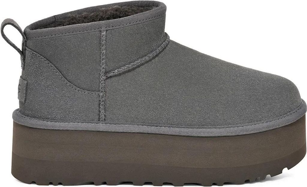 Ugg Classic Ultra Mini Platform Stiefel Grau EU 36 Damen Grau EU 36
