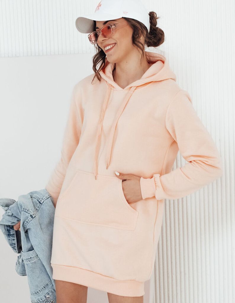 Dstreet Sweatshirt-Kleider für Frauen Timmy rosa L