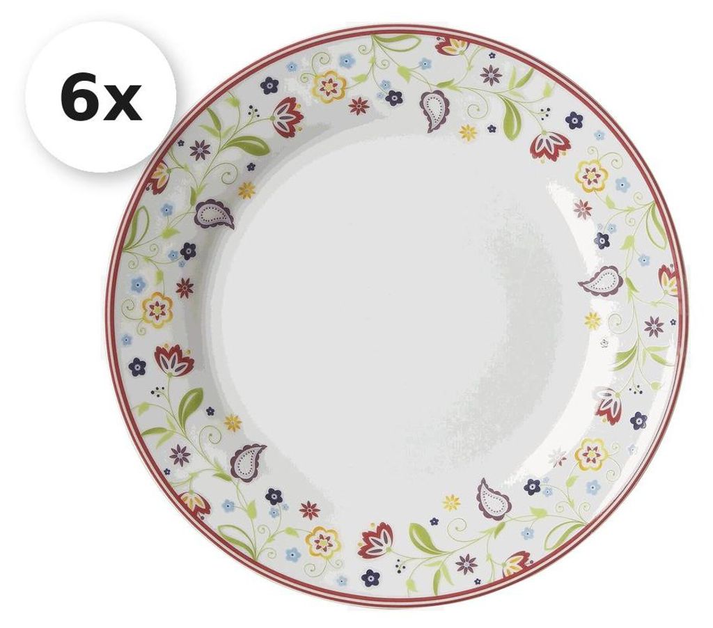 6er Dessertteller / Frühstücksteller 20,5cm Doppio Shanti Produktbild 