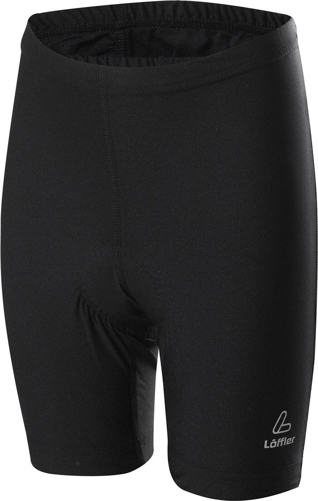 Pantaloncini da ciclismo Loeffler nero 128 cm ragazzi, Immagine del prodotto 