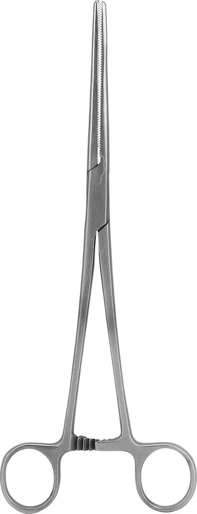 22 cm/8,7 Zoll Hämostatische Hemostatzange Tragbare Edelstahlzange Haarpinzette für Viehfischen