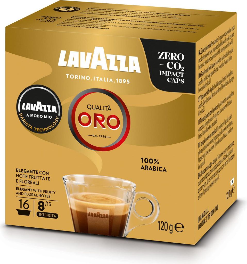 Lavazza A Modo Mio Qualità Oro, 16 Capsule Immagine del prodotto 