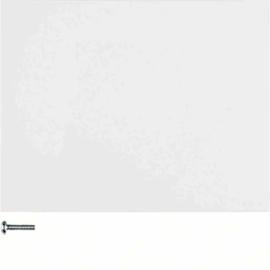 Bouton simple 85141179 Smart Control White avec finition Polar White
