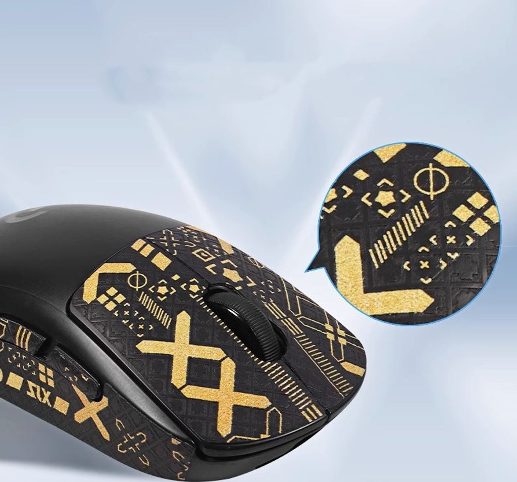 INF Protiskluzová páska na myš pro Logitech GPW1 Zlato Obrázek produktu 5