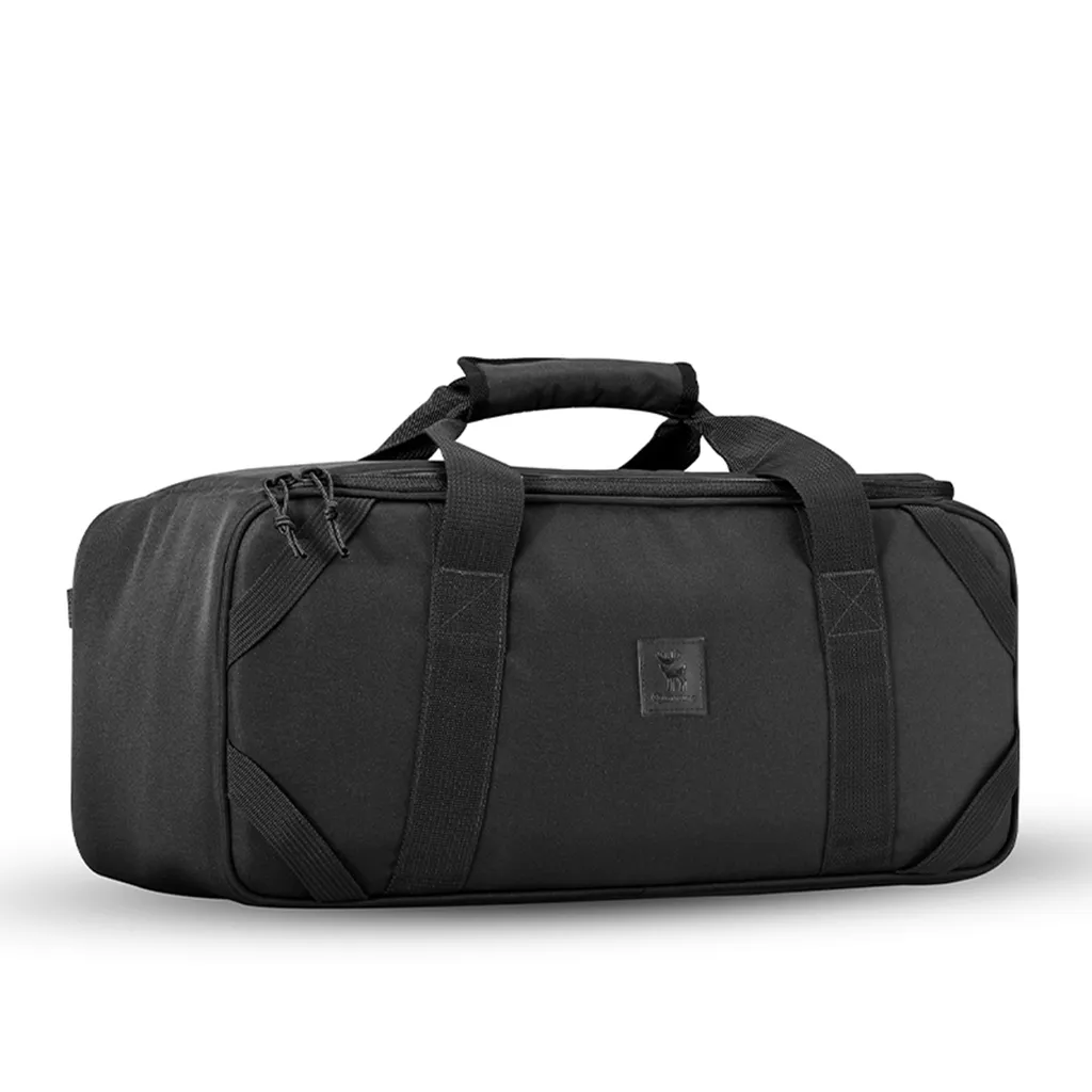 Organisateur de Cuisine Extérieur 18L - Sac de Transport Camping Noir