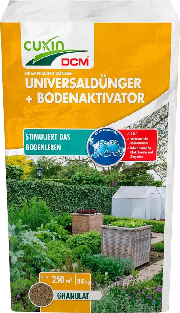 Cuxin DCM Universaldünger + Bodenaktivator 25 kg Produktbild 