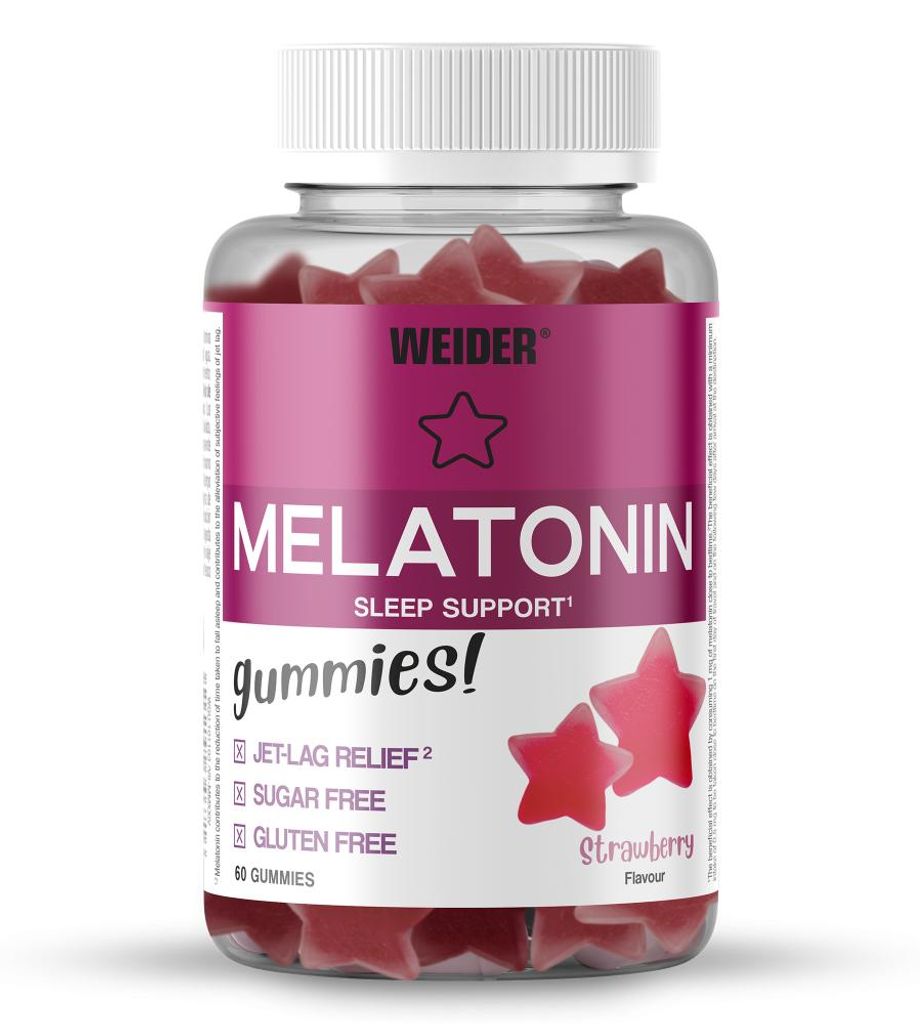 Sommeil - Weider - Melatonin (60 gummies) - Saveur Image du produit 