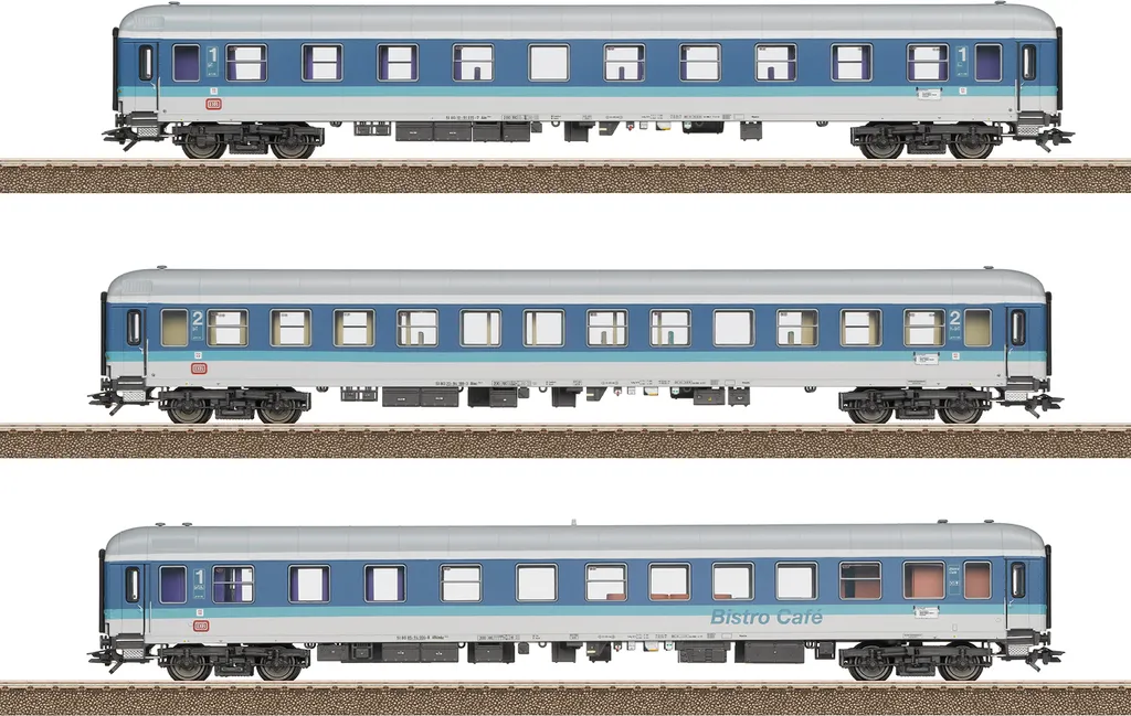 Set de Voitures InterRegio DB Trix 23200 - Rame Voyageurs Échelle HO