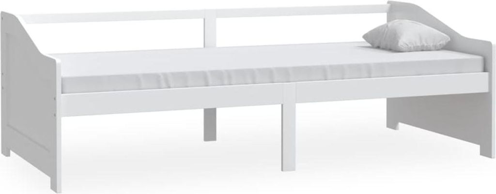 vidaXL Tagesbett 3-Sitzer Weiß Massivholz Kiefer 90x200 cm Produktbild 