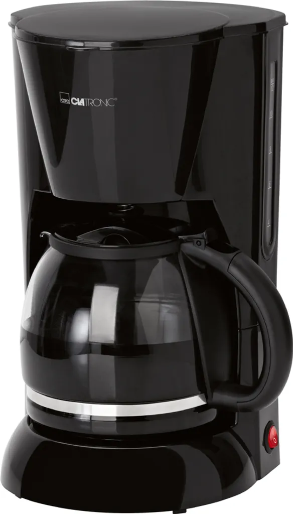 Clatronic KA 3473 Machine à café filtre blanche compacte pour 12 tasses - 12