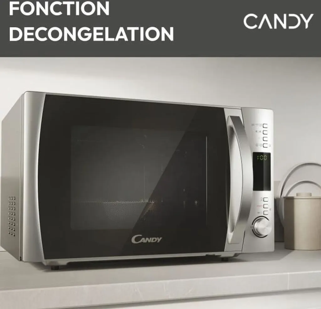 Micro-ondes Candy 30L 900W CMXG30DS avec Gril et 40 Programmes Auto - 6