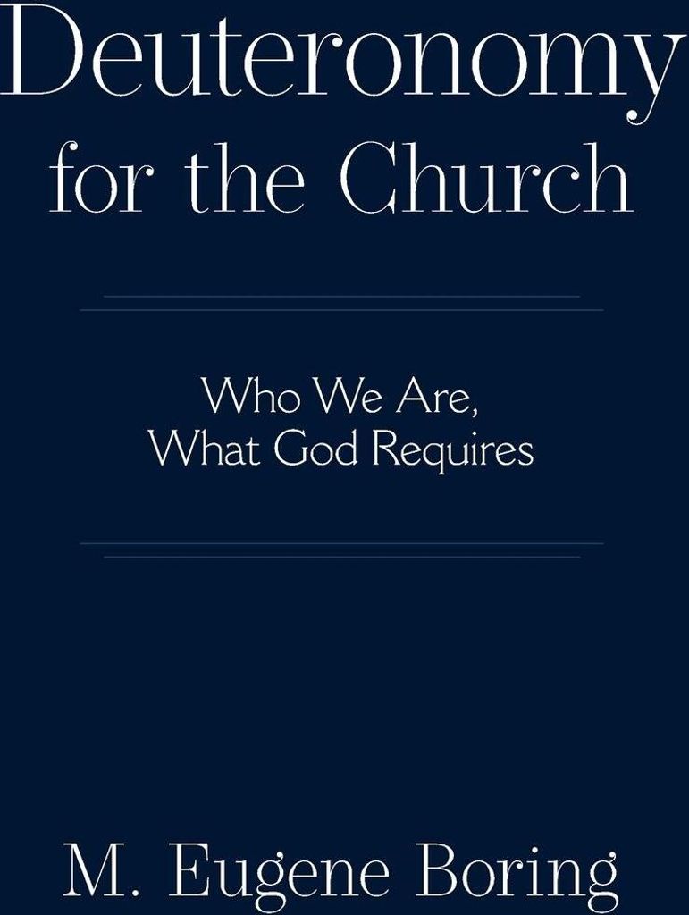 Deuteronomy for the Church