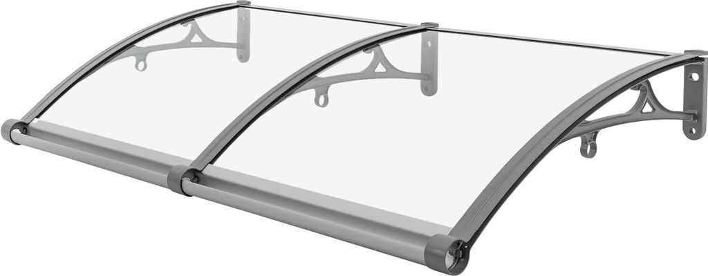 Regendach für Haustür, Bogen-Regenhaus, 120*60cm Haustür-Regenhaus für draußen, Sonnenschutz