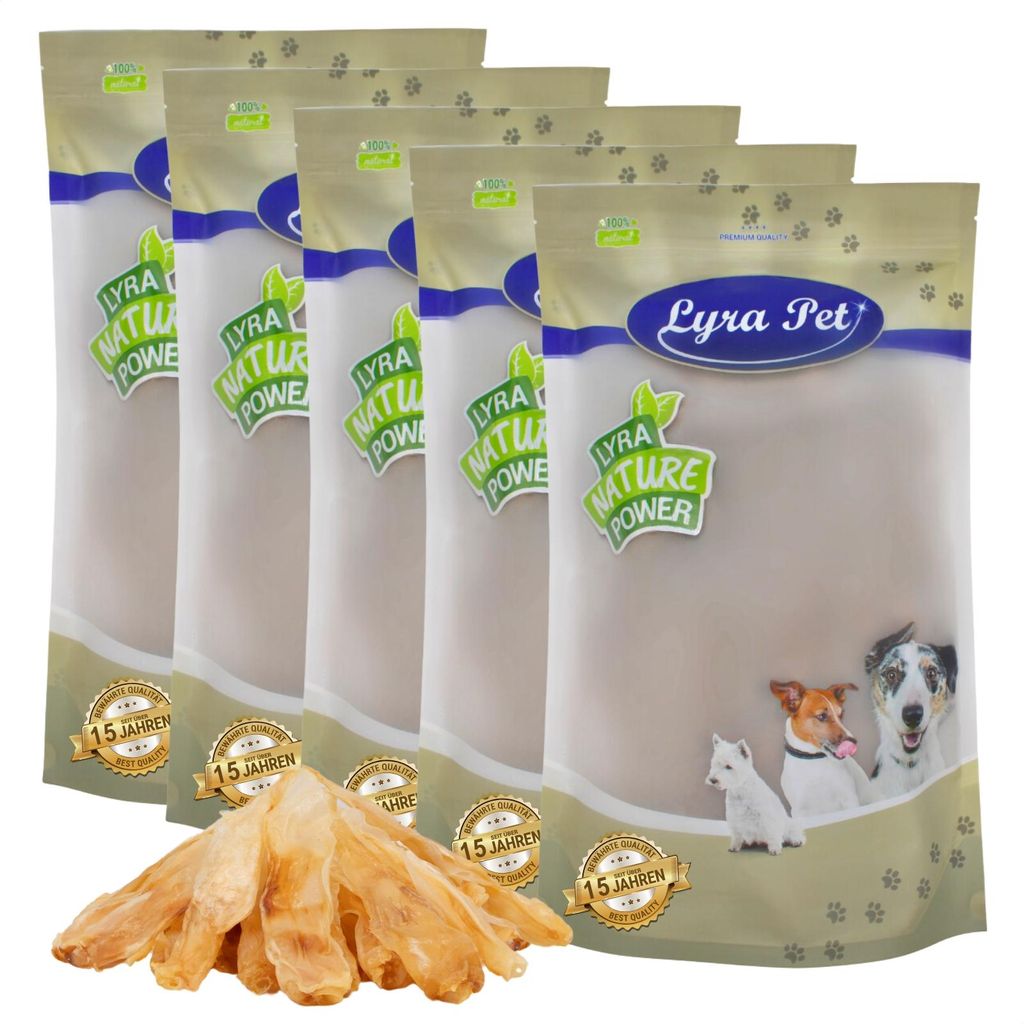 Hundesnack Kaninchenohren luftgetrocknet fettarm für Produktbild 