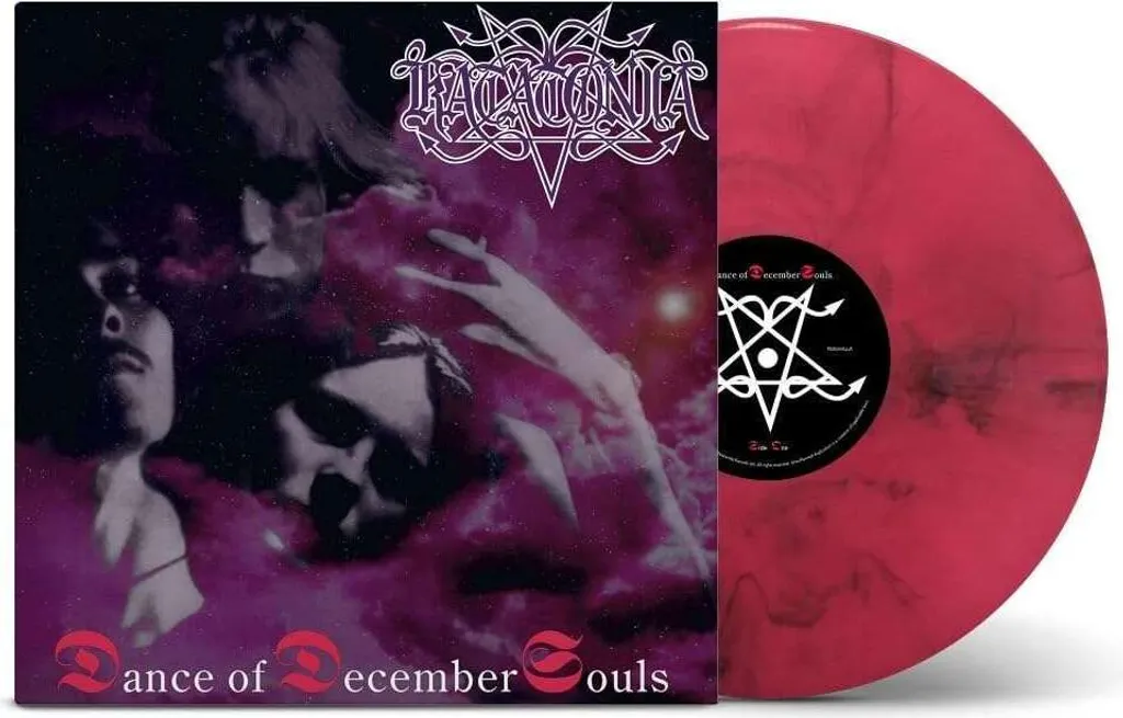 Album Dance Of December Souls Katatonia Vinyle Rose et Noir Marbré