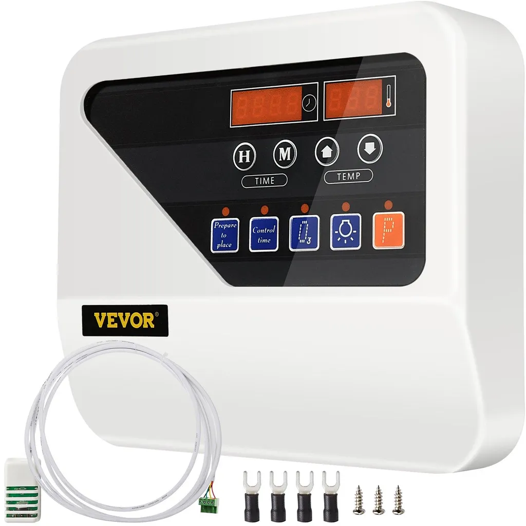 VEVOR Contrôleur Externe pour Poêle de Sauna 3kW-9kW - Réglage Précis