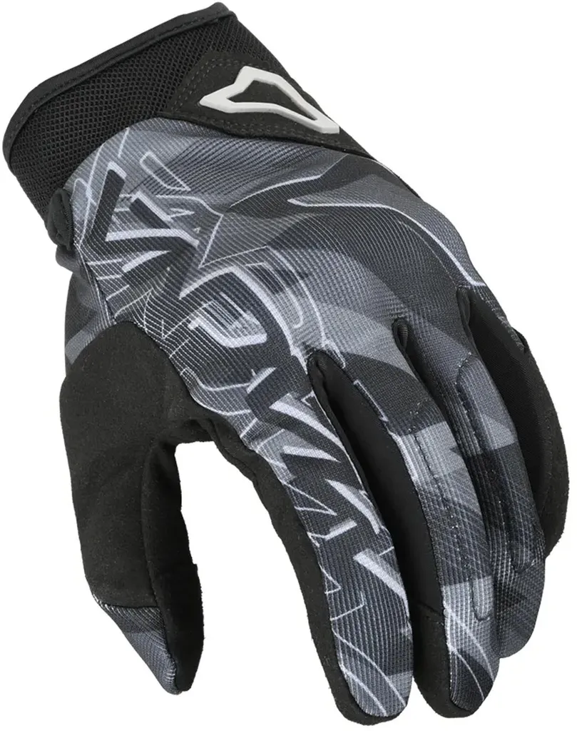 Gants de Moto Macna Decode Coloris Noir Taille XXL pour l'Été et la Ville