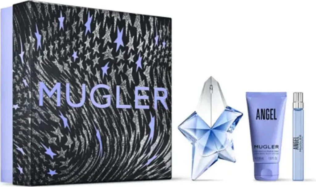 Coffret cadeau parfum femme Angel Mugler Eau de Parfum 50 ml rechargeable