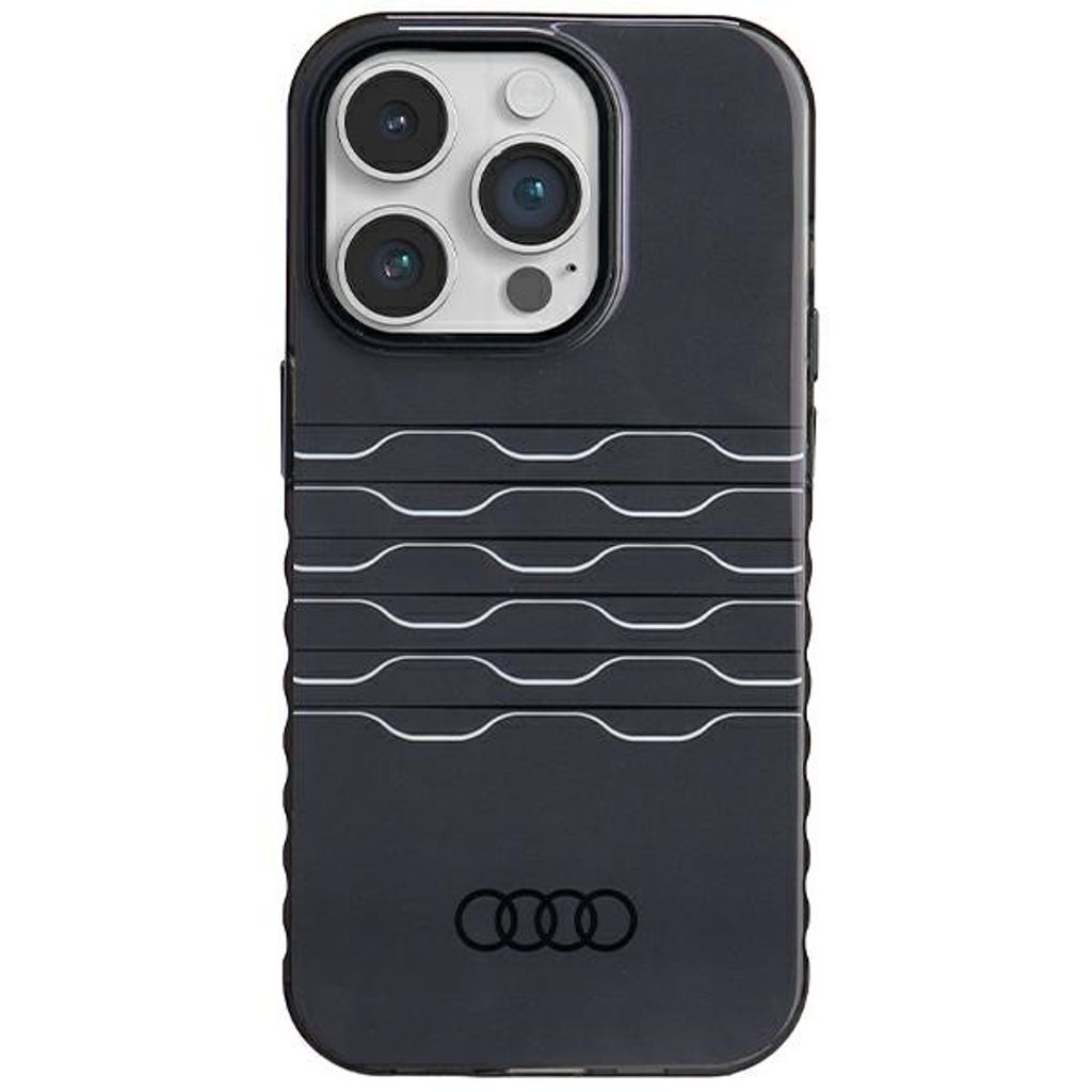 Audi Iml MagSafe telefoonhoesje voor iPhone 14 Pro - Zwart Productafbeelding 