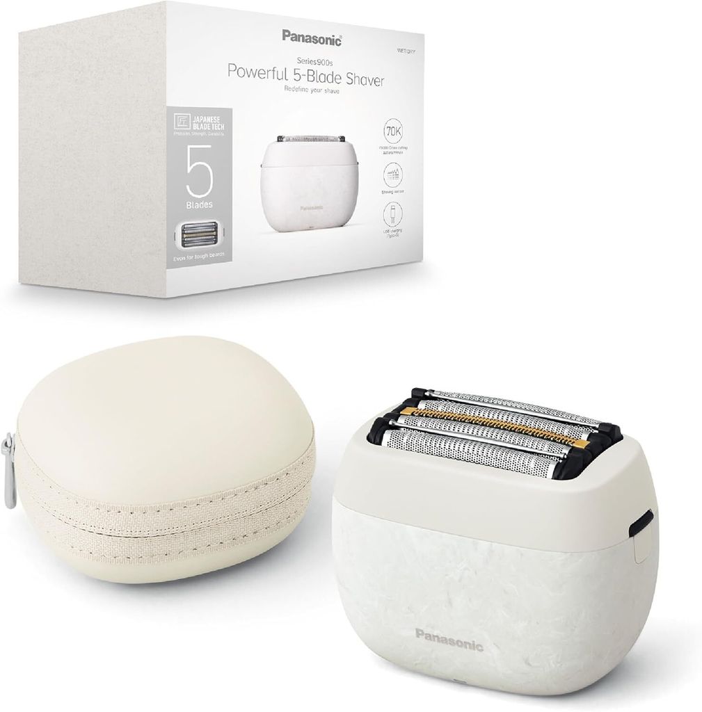 Panasonic ES-PV6B-W803, Biały, Stal nierdzewna, Ładowanie, Zdjęcie produktu 