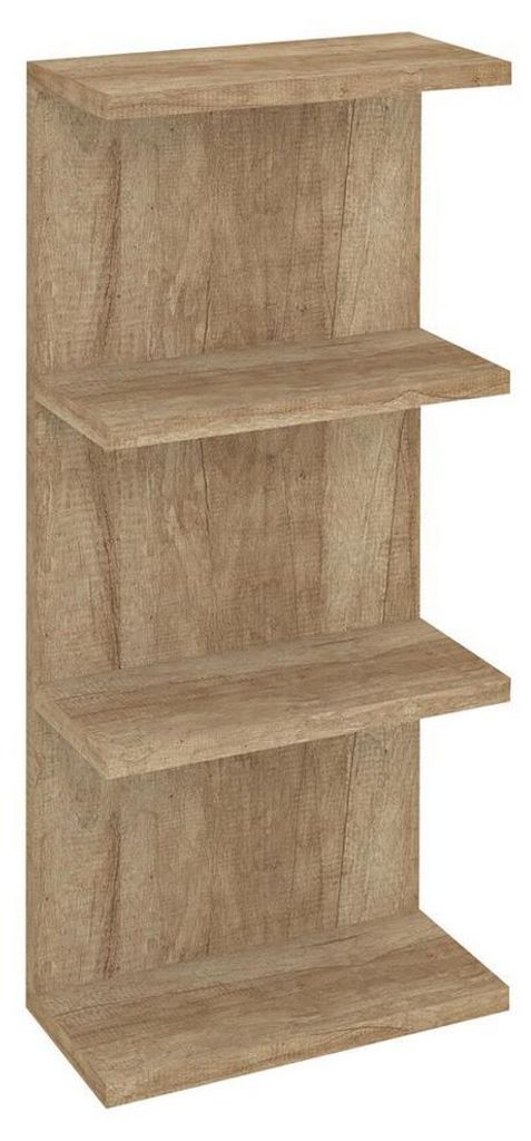 Sapho RIWA offenes Regal 30x70x15cm, Eiche Alabama