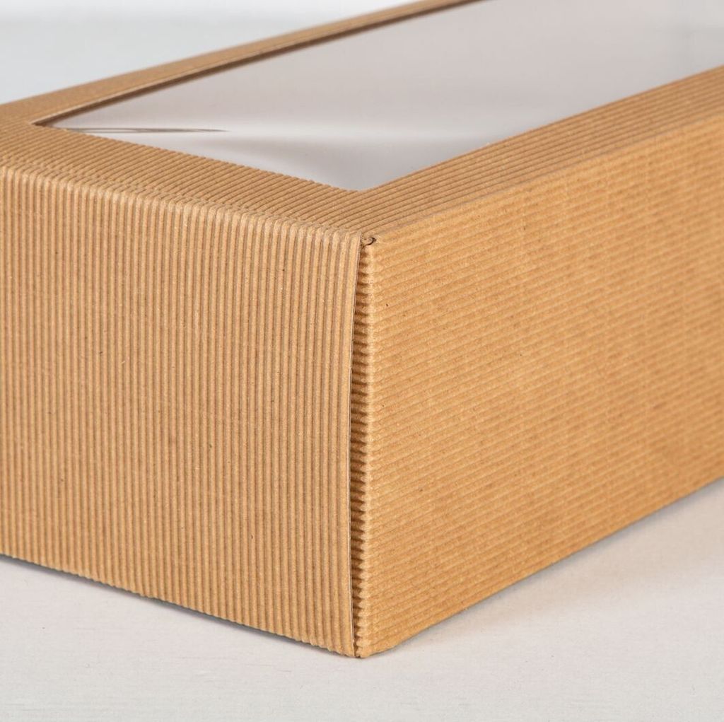 Obdélníková krabice s okénkem, dárková krabice 40x15x10 cm Obrázek produktu 8