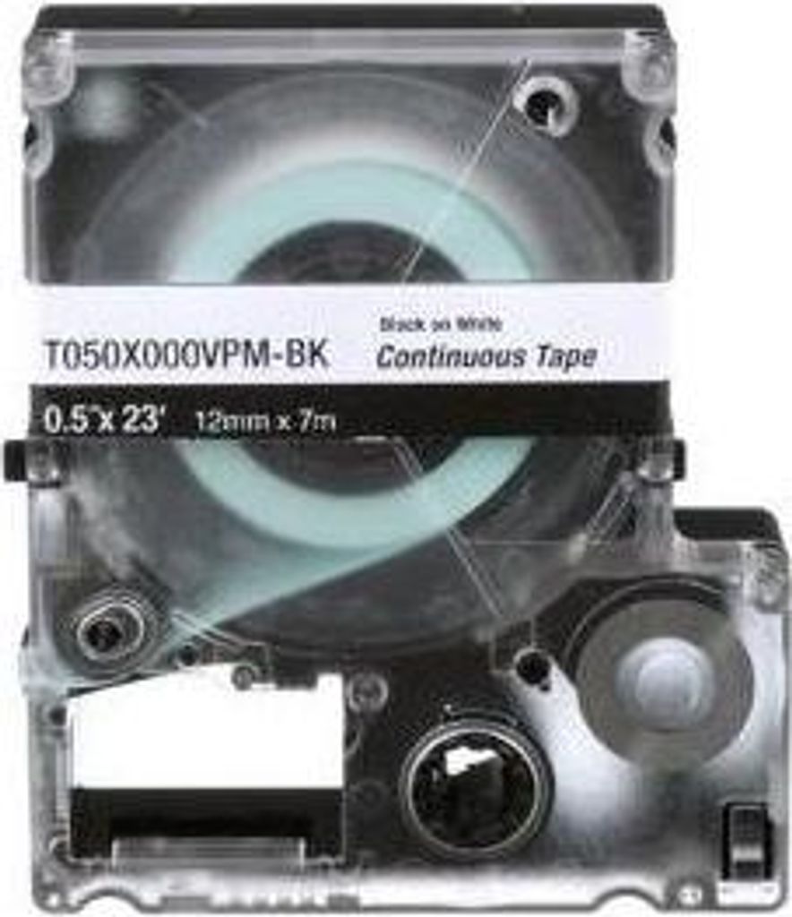 Panduit T038X000VPM-BK Druckeretikett Schwarz, Transparent