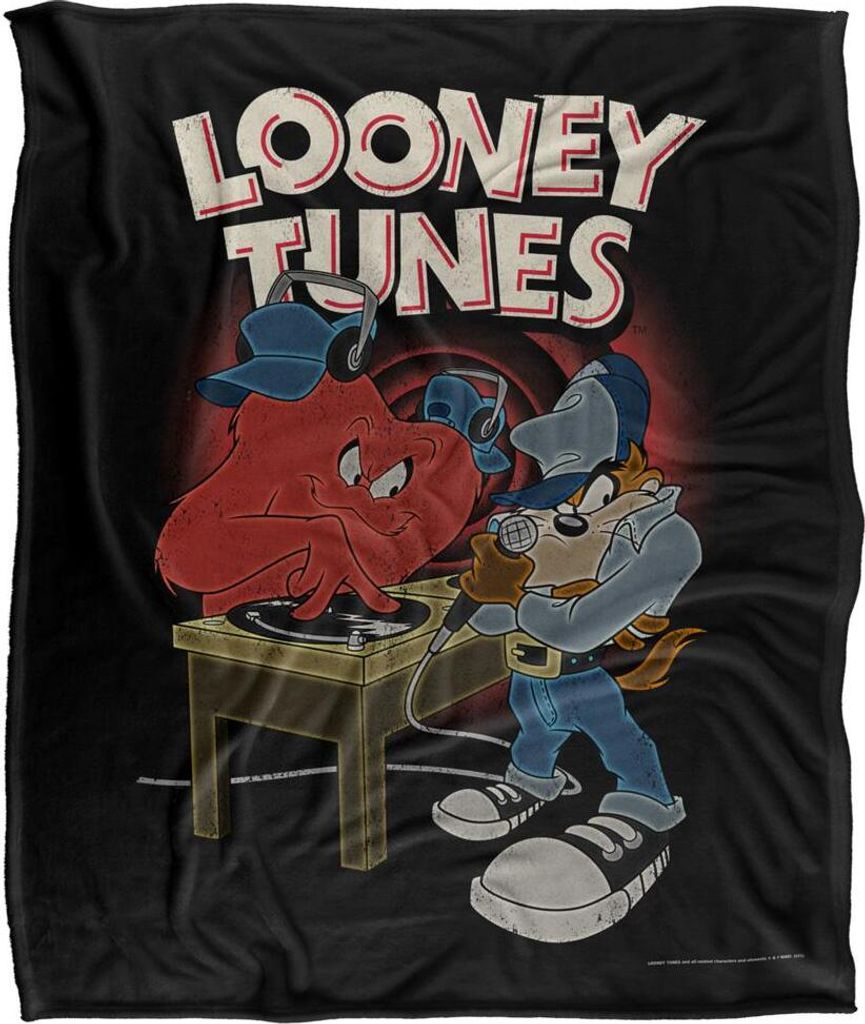 Looney Tunes - Decke, "Dj" TV18717 (Einheitsgröße) (Bunt)