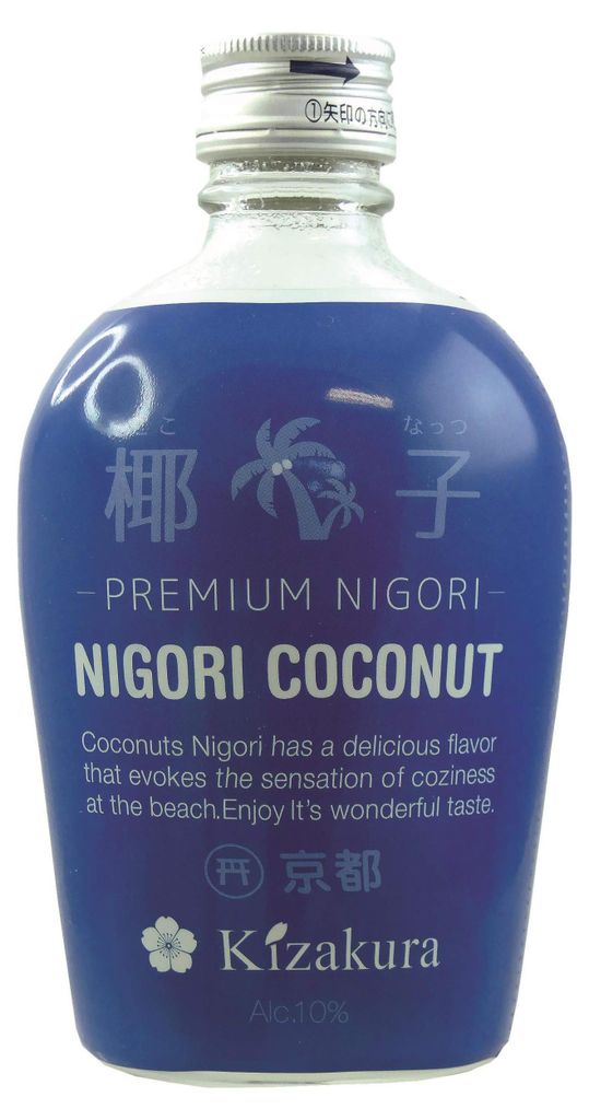 [ 300ml ] KIZAKURA Sake Kokosnuss Nigori aus Japan, alc. Produktbild 