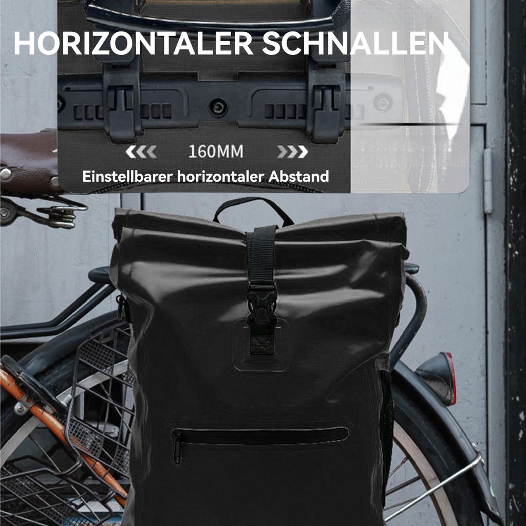 Fahrradtaschen, Fahrradtasche, 3 in 1 30L Produktbild 4