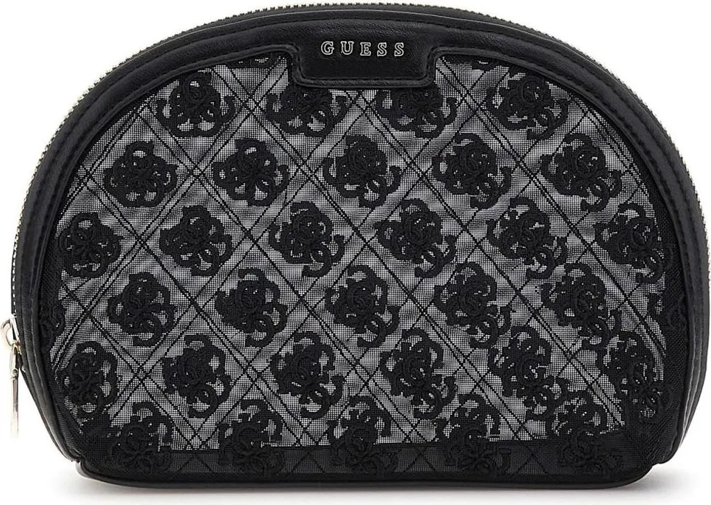 Trousse de Toilette Femme Guess Noire - Grand Vanity Case Dome PW7536