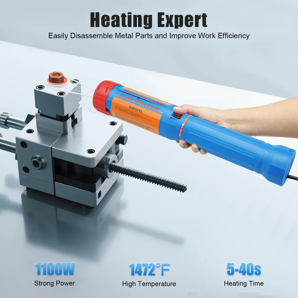 Chauffage Induction Bleu Haute Température - Bobines Rapides 800°C Pro - 3