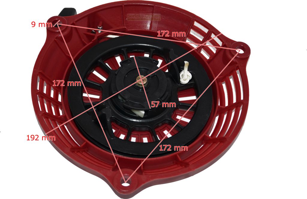 Seilzugstarter Für Honda GX50 GXH50 GXV50 - Robuster Rückstoßstarter Für 47,9cc Motoren