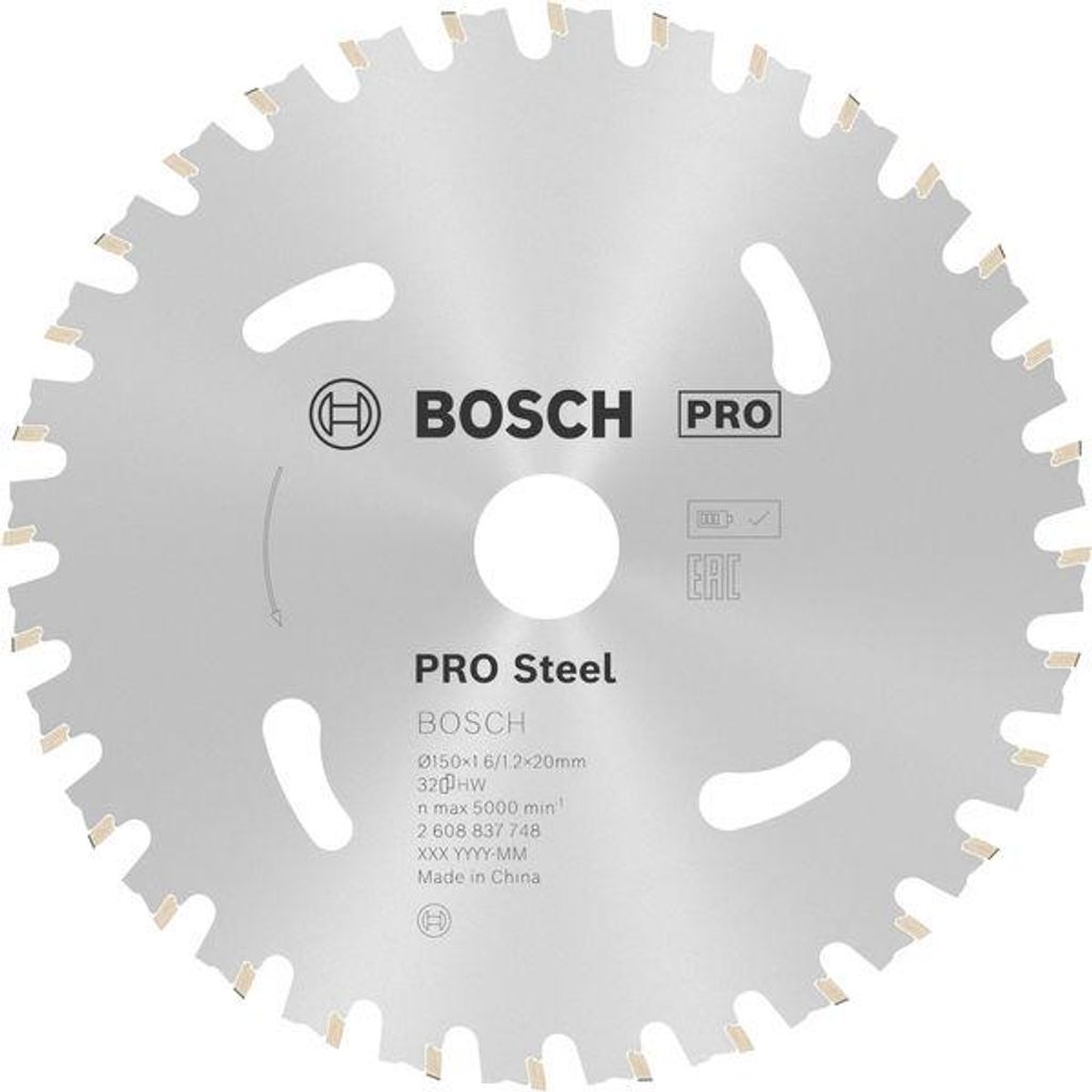 PRO Steel cordless Kreissägeblatt, 150 x 1,6 x 20 mm Produktbild 