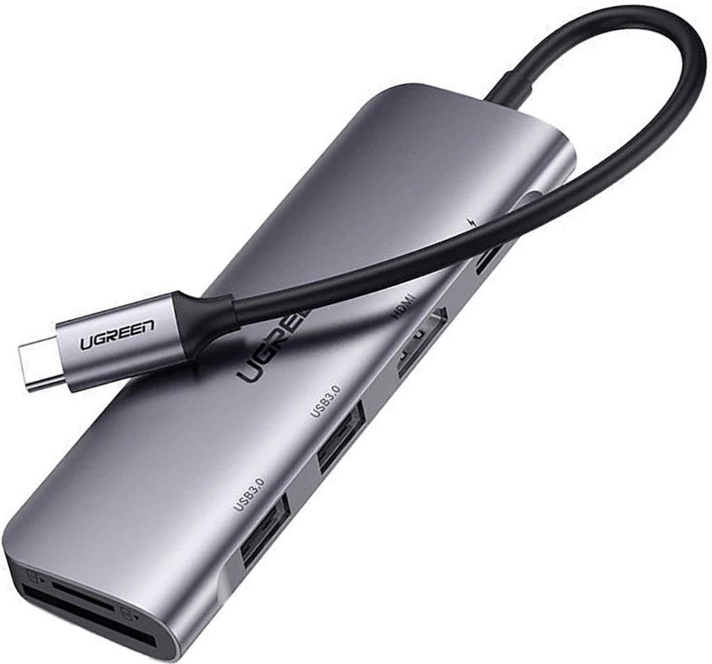 Adaptér Ugreen Cm195 6W1 Usb-C - Hdmi / 2x Usb-A 3.0 / Obrázok produktu 