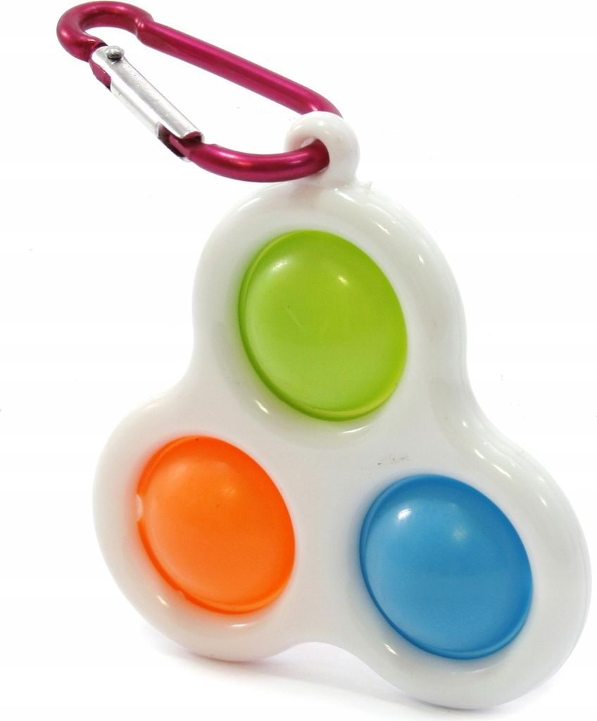 Simple Dimple Pop It Fidget Toy Quadrat - Handliches Produktbild 