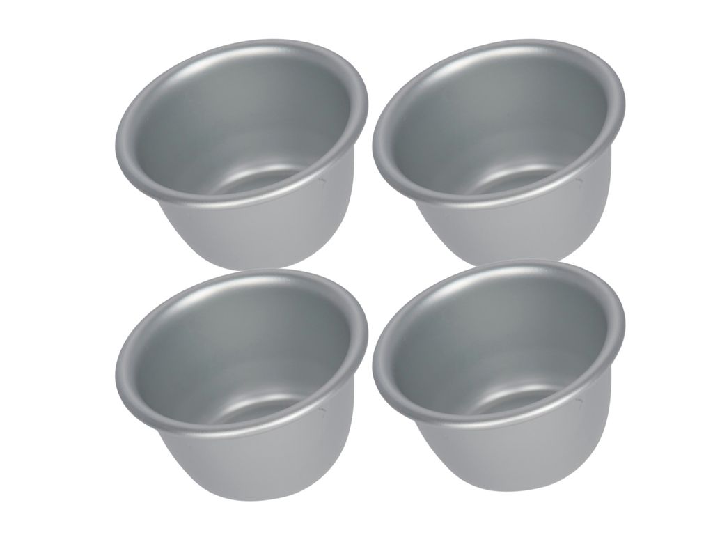 Zestaw 4 mini foremek kuchennych do puddingu Zdjęcie produktu 