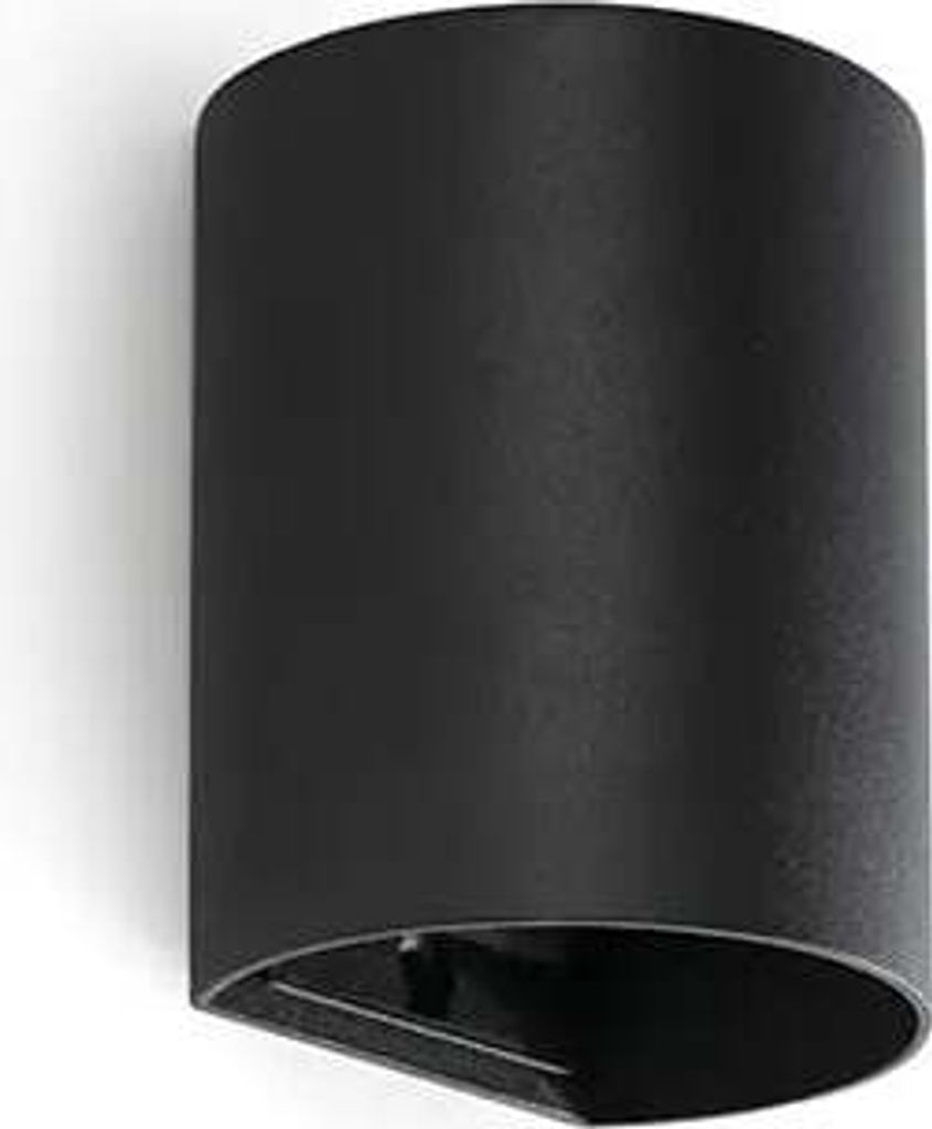 SOLE Wandleuchte schwarz glatt 40523 Produktbild 