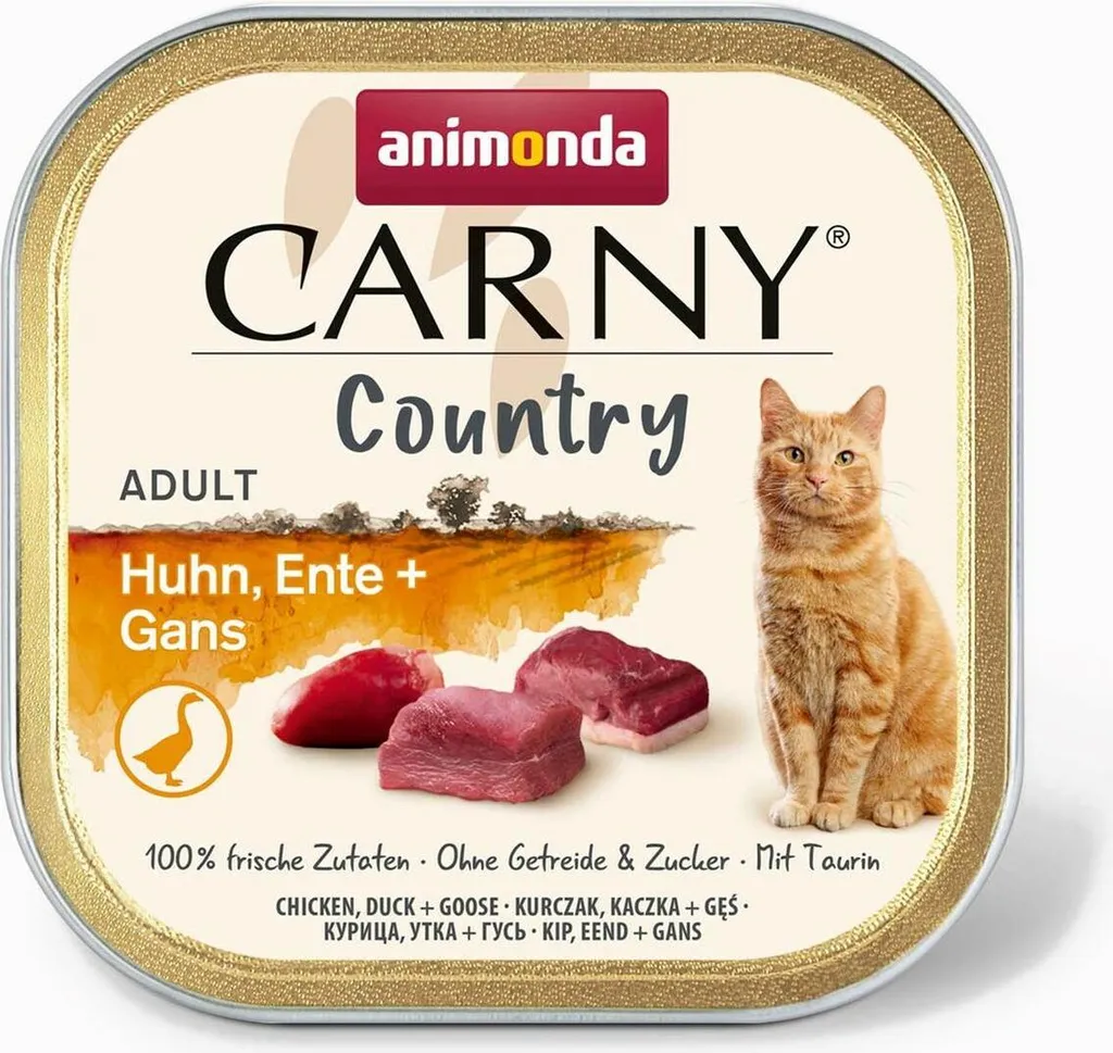 Animonda Carny Adult Country 32x100g Pollo Anatra Oca | Senza Cereali