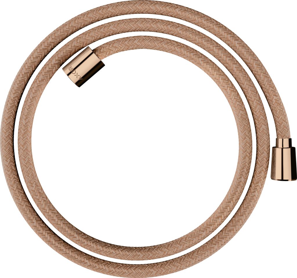 hansgrohe AXOR ShowerSolutions Textilbrauseschlauch, 1600mm, konische und zylindrische Mutter, 28259300