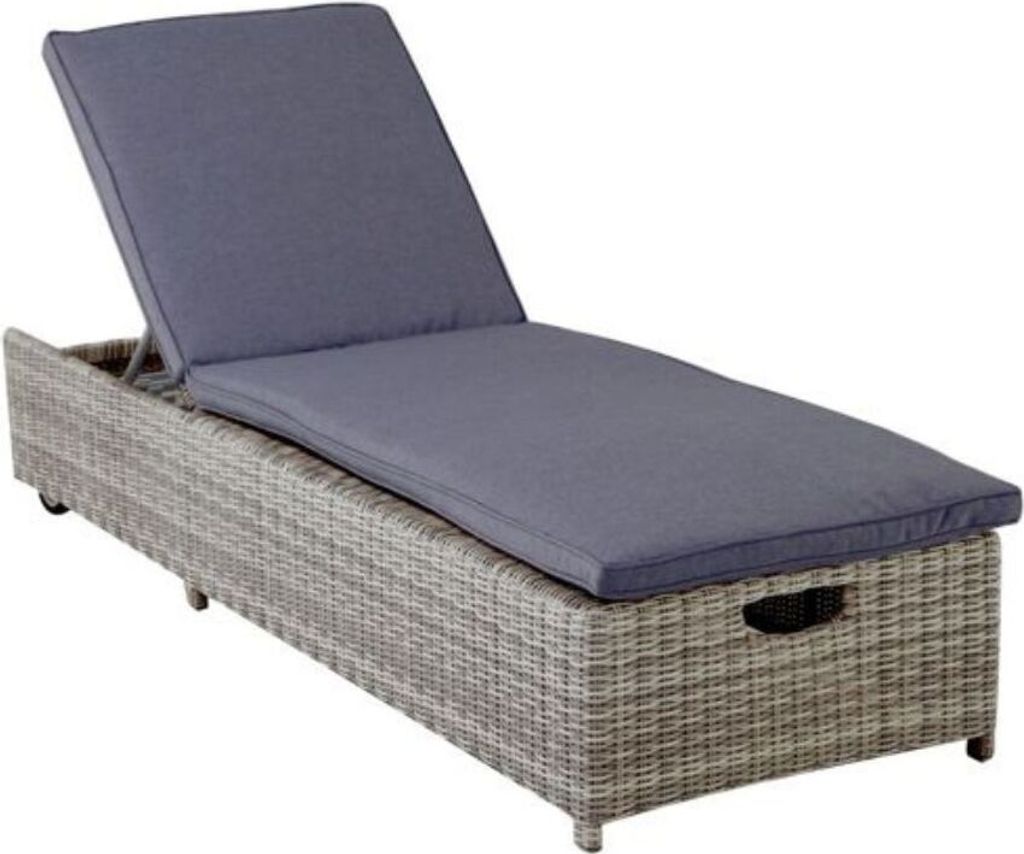 MWH Verando Sonnenliege Aluminium/Geflecht/Olefin