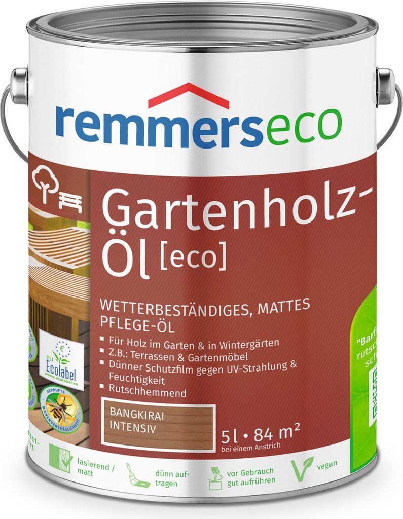 Remmers - olej do tarasów ECO 5 l, bangkirai intensywny Zdjęcie produktu 