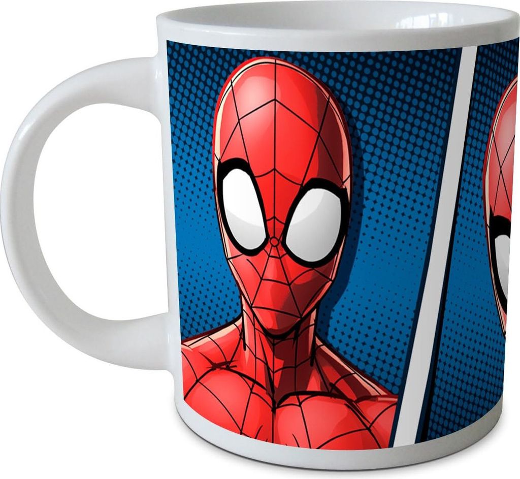 Spiderman Tasse (240 ml) Kaffeetasse Teetasse Marvel Kindertasse