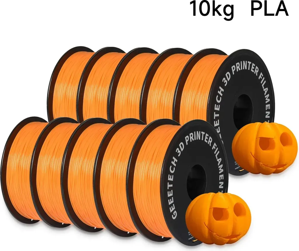 Consommable Impression 3D Orange : Filament PLA 1,75 mm Durable