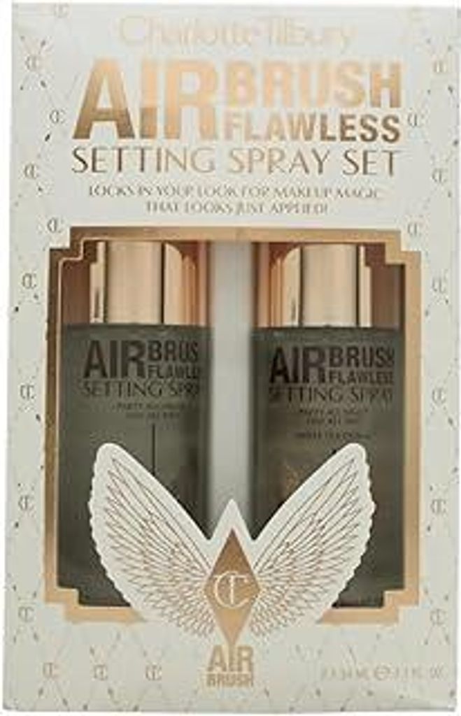 CHARLOTTE TILBURY Airbrush Flawless Setting Spray Set, 2 x 34 ml