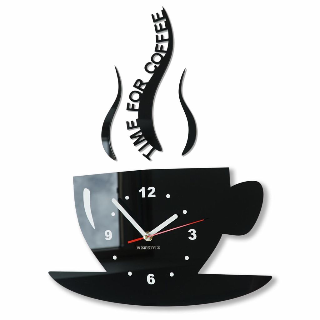 Colori delle tazze dell'orologio da cucina moderno Immagine del prodotto 