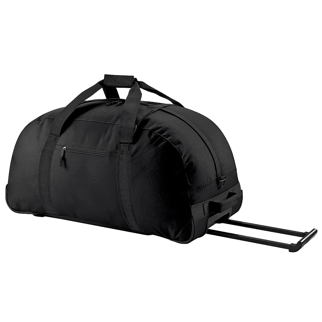 Sac de voyage RW2557 BagBase avec roulettes silencieuses et manche télesco