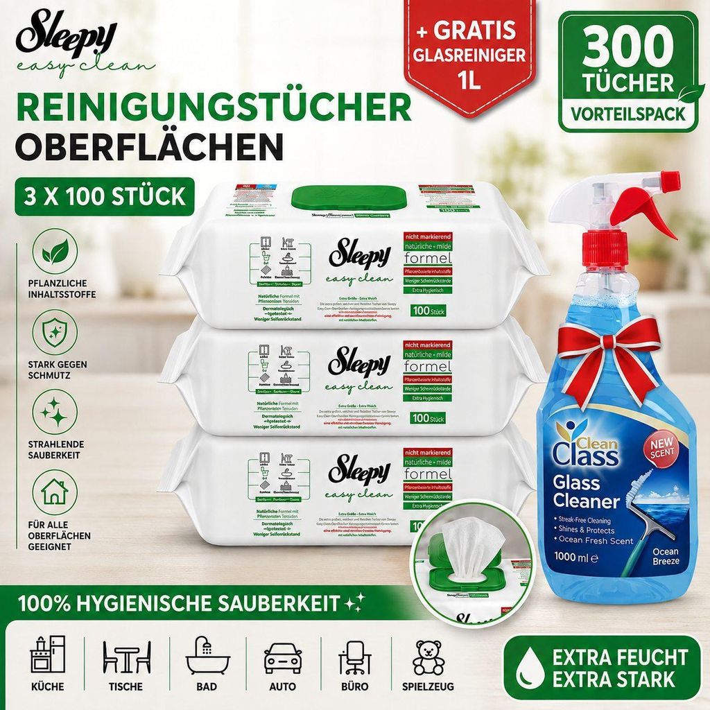 Sleepy Reinigungstücher für den täglichen Produktbild 
